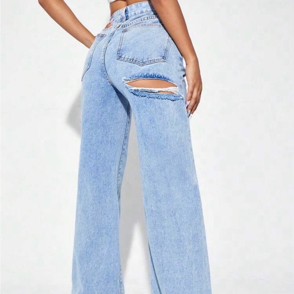 Handmade Penn State Kiss Jeans - Picture 2 of 4